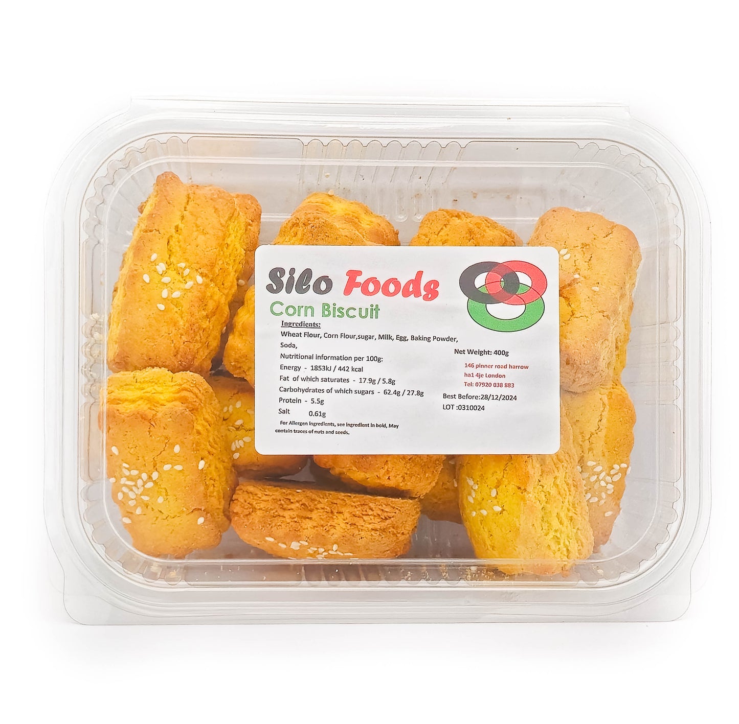 Corn Biscuit 400 g.