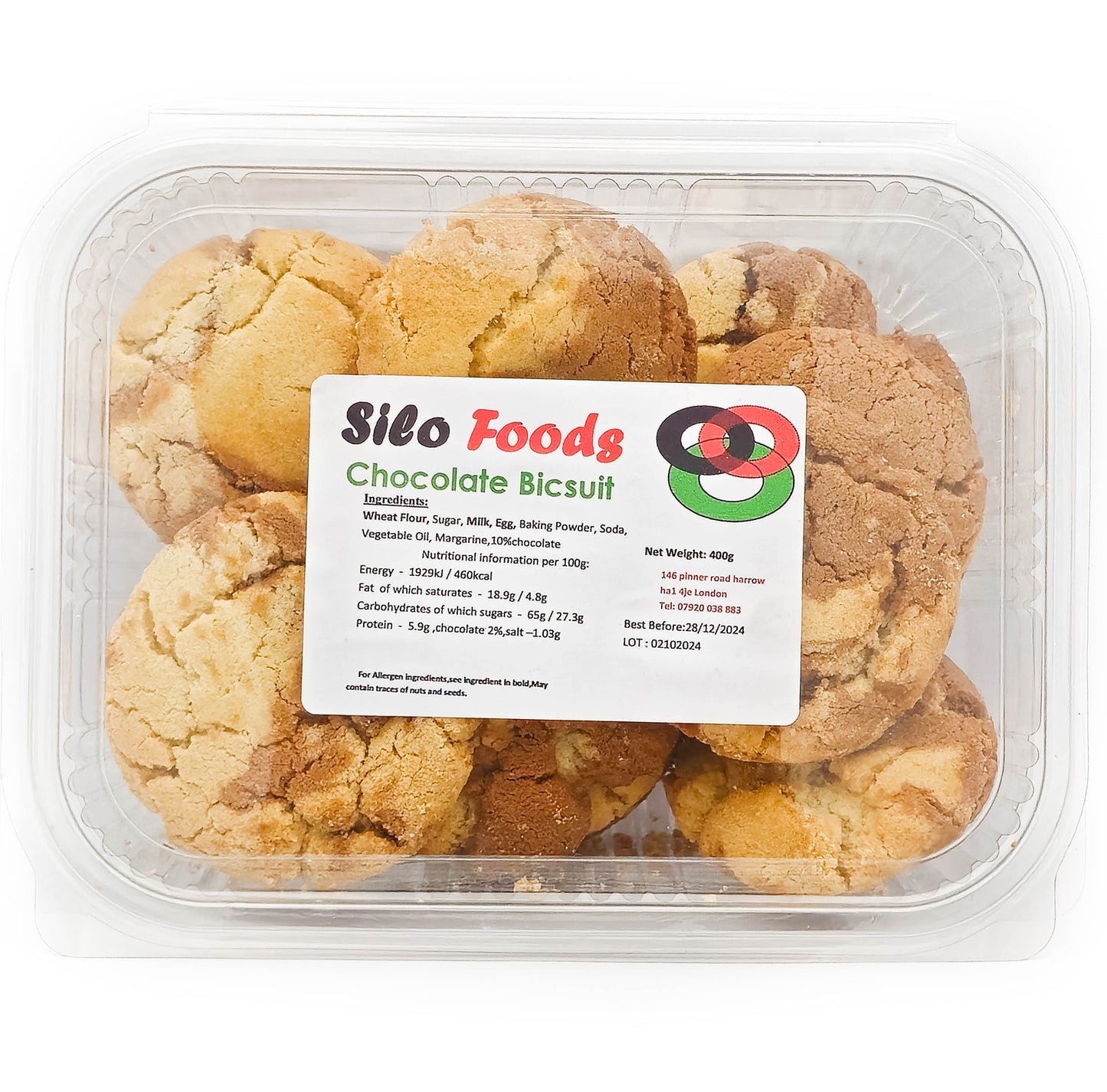 Chocolate Biscuit 400 g.