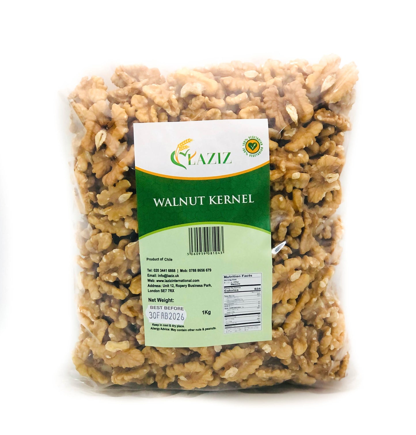 Walnuts Kernel Raw