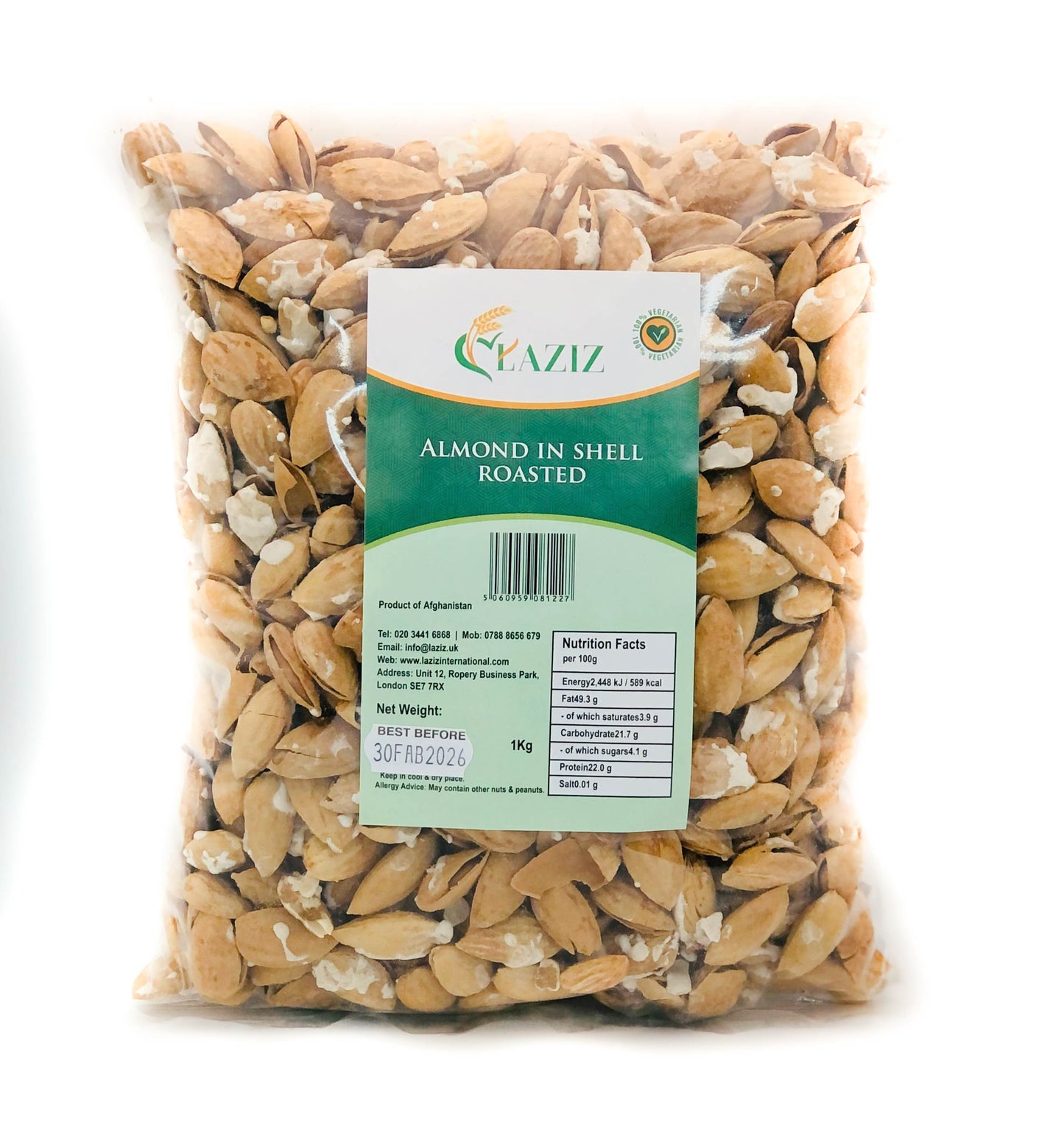 Almond in Shell Roasted