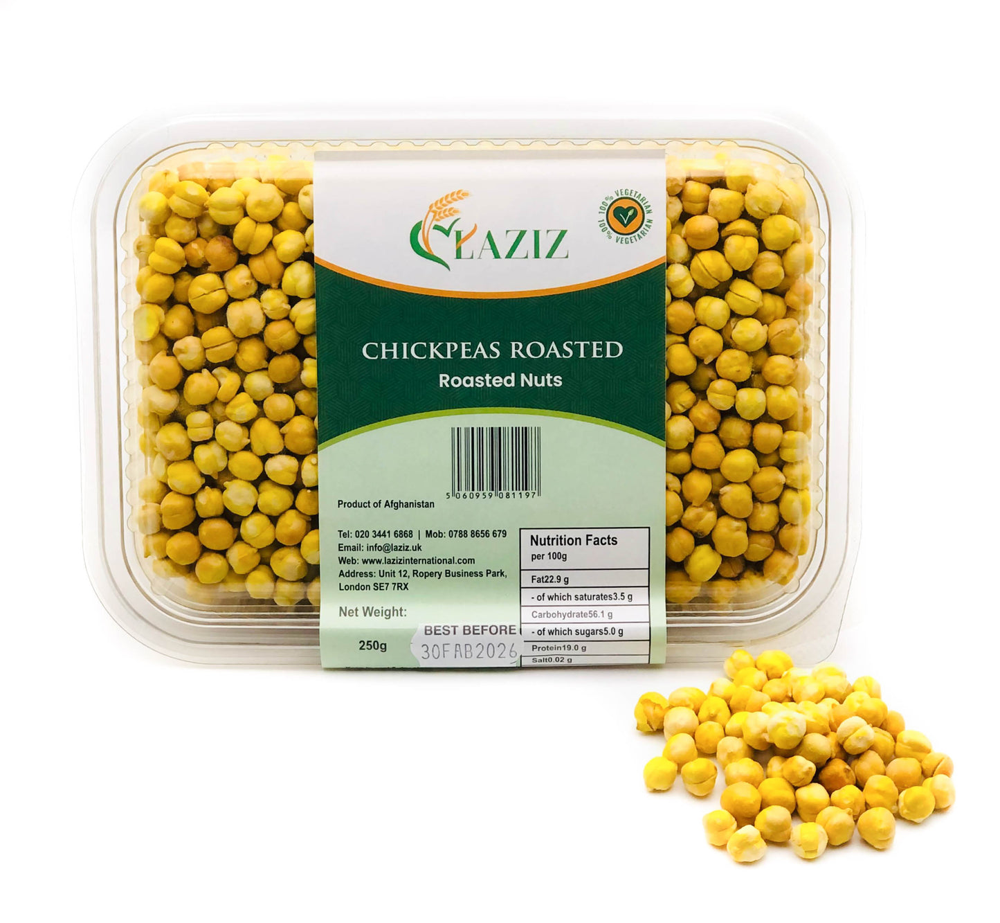 Chickpeas Roasted
