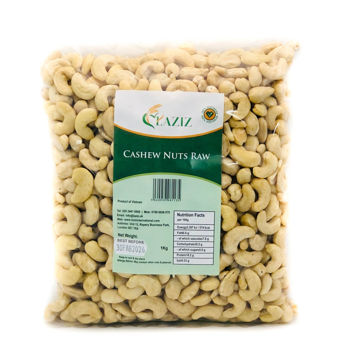 Cashew Nuts Raw